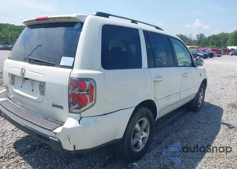 2006 Honda Pilot Ex-L from USA, damaged, VIN 2HKYF18536H538159